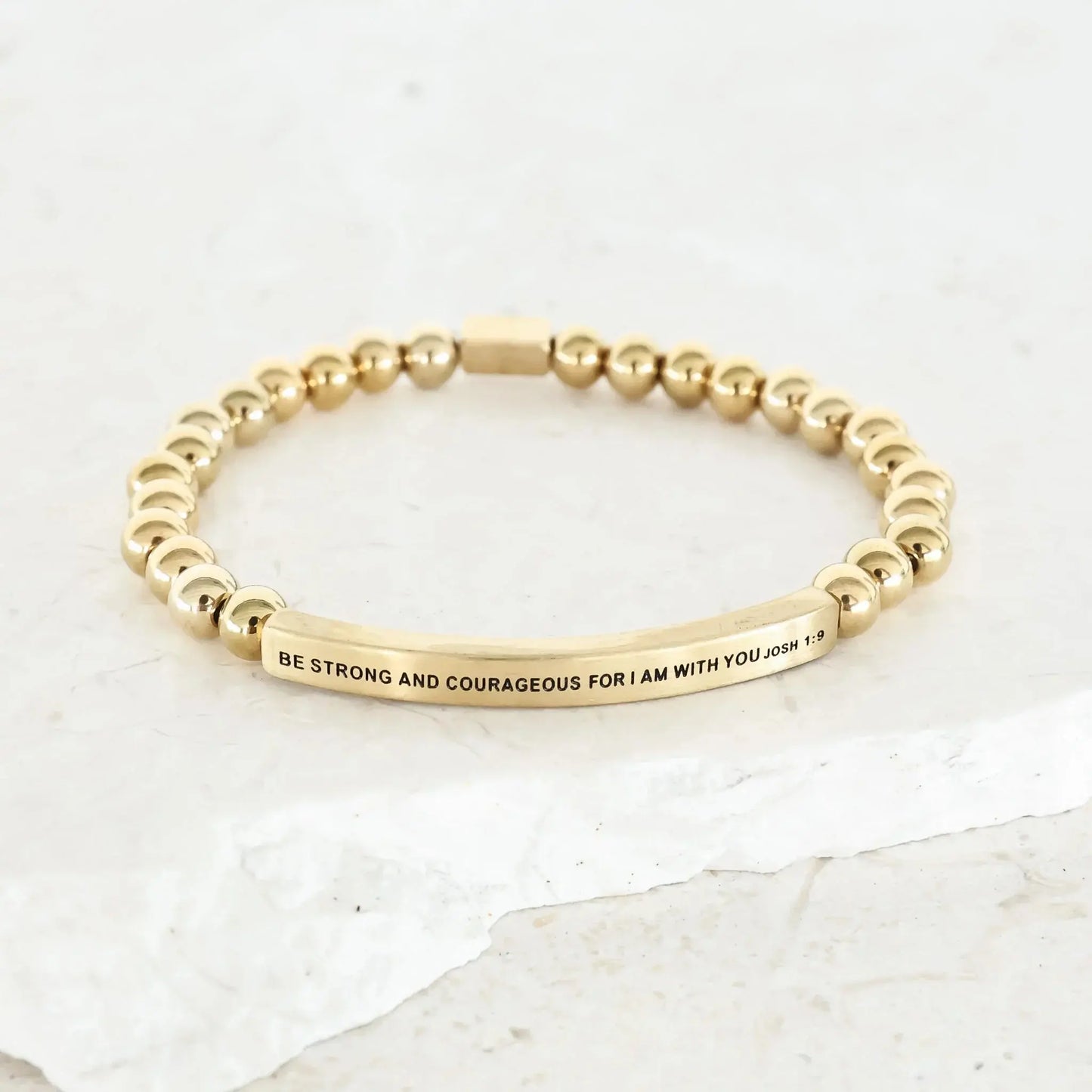 BE STRONG AND COURAGEOUS FOR I AM WITH YOU - JOSHUA 1:9 NostalgiaJewels