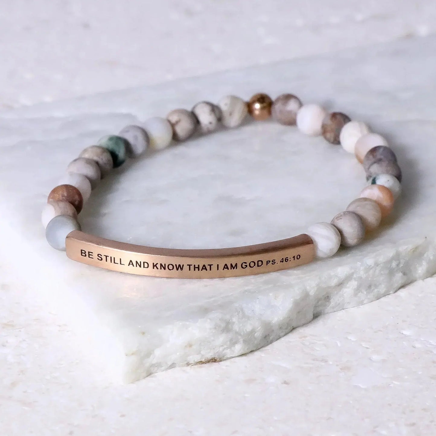 BE STILL AND KNOW THAT I AM GOD - Psalms 46:10 NostalgiaJewels