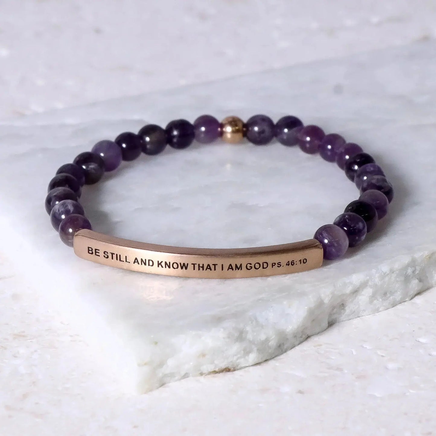 BE STILL AND KNOW THAT I AM GOD - Psalms 46:10 NostalgiaJewels