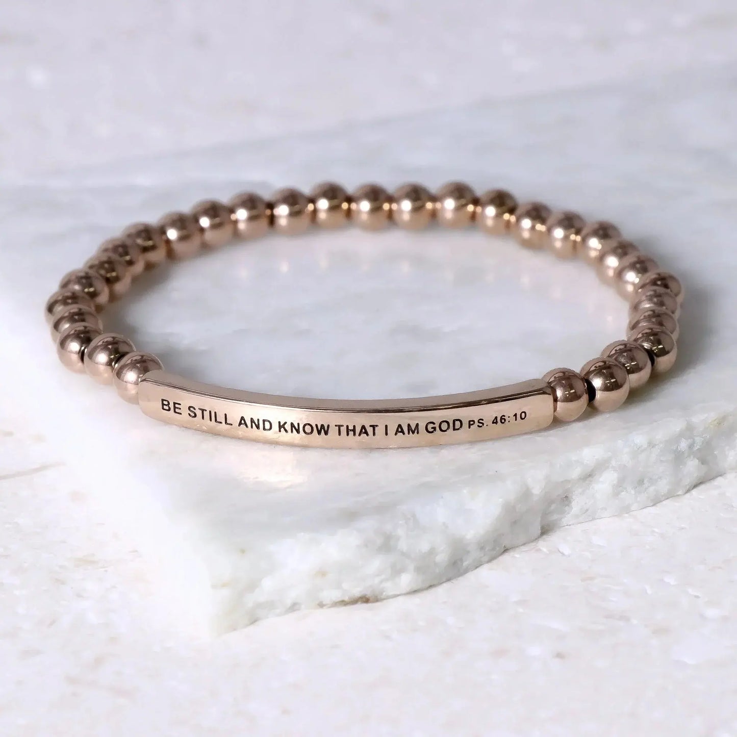 BE STILL AND KNOW THAT I AM GOD - Psalms 46:10 NostalgiaJewels