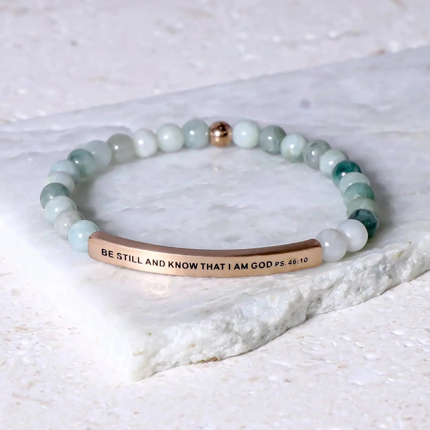 BE STILL AND KNOW THAT I AM GOD - Psalms 46:10 NostalgiaJewels