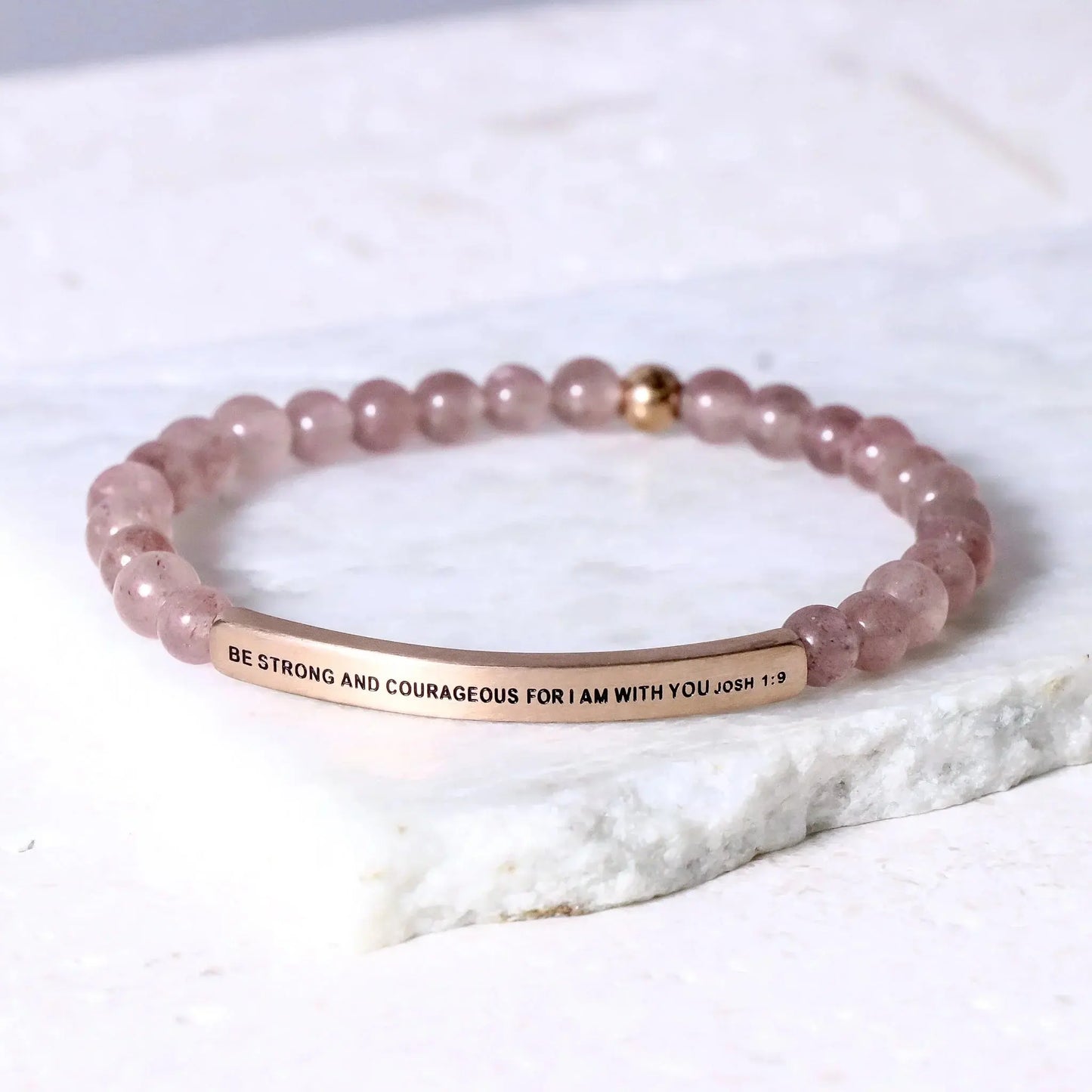 BE STRONG AND COURAGEOUS FOR I AM WITH YOU - JOSHUA 1:9 NostalgiaJewels
