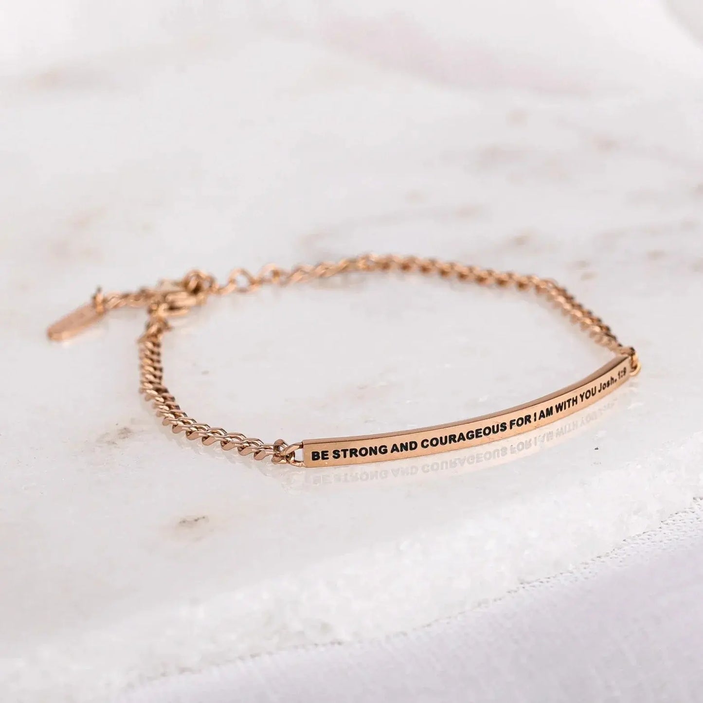 BE STRONG AND COURAGEOUS FOR I AM WITH YOU - JOSHUA 1:9 NostalgiaJewels