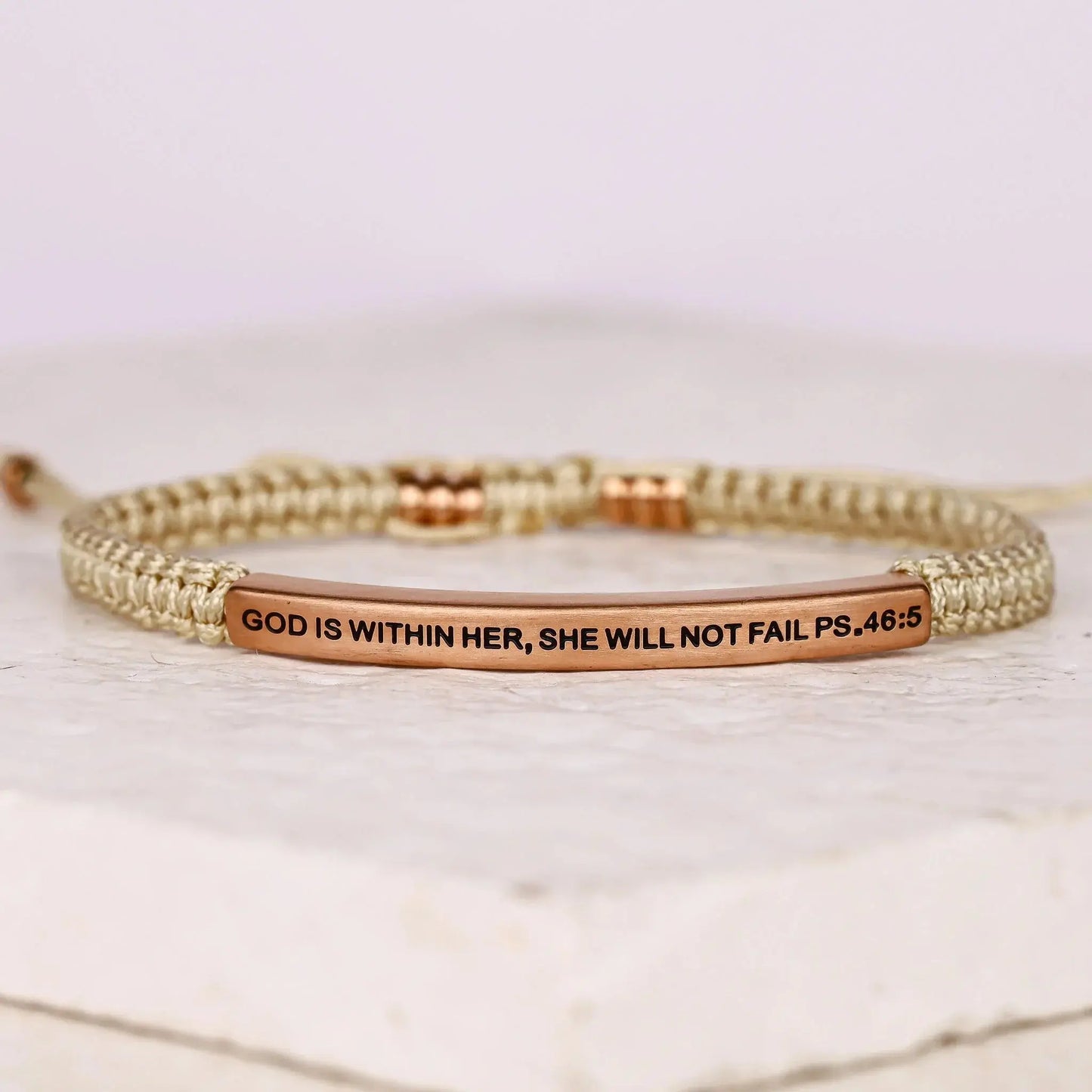 GOD IS WITHIN HER SHE WILL NOT FAIL - Psalms 46:5 NostalgiaJewels