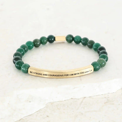 BE STRONG AND COURAGEOUS FOR I AM WITH YOU - JOSHUA 1:9  NostalgiaJewels