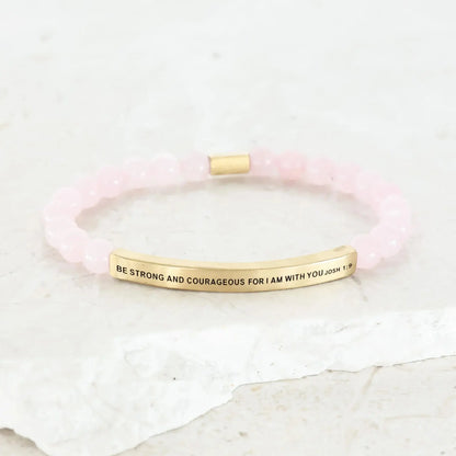 BE STRONG AND COURAGEOUS FOR I AM WITH YOU - JOSHUA 1:9  NostalgiaJewels