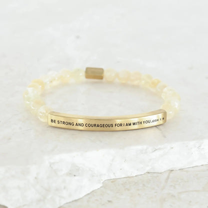 BE STRONG AND COURAGEOUS FOR I AM WITH YOU - JOSHUA 1:9  NostalgiaJewels