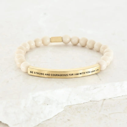 BE STRONG AND COURAGEOUS FOR I AM WITH YOU - JOSHUA 1:9  NostalgiaJewels