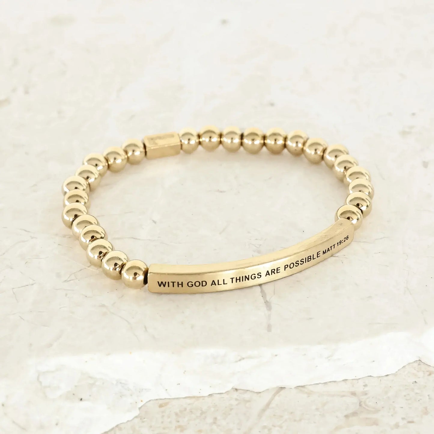 WITH GOD ALL THINGS ARE POSSIBLE - MATT 19:26  NostalgiaJewels