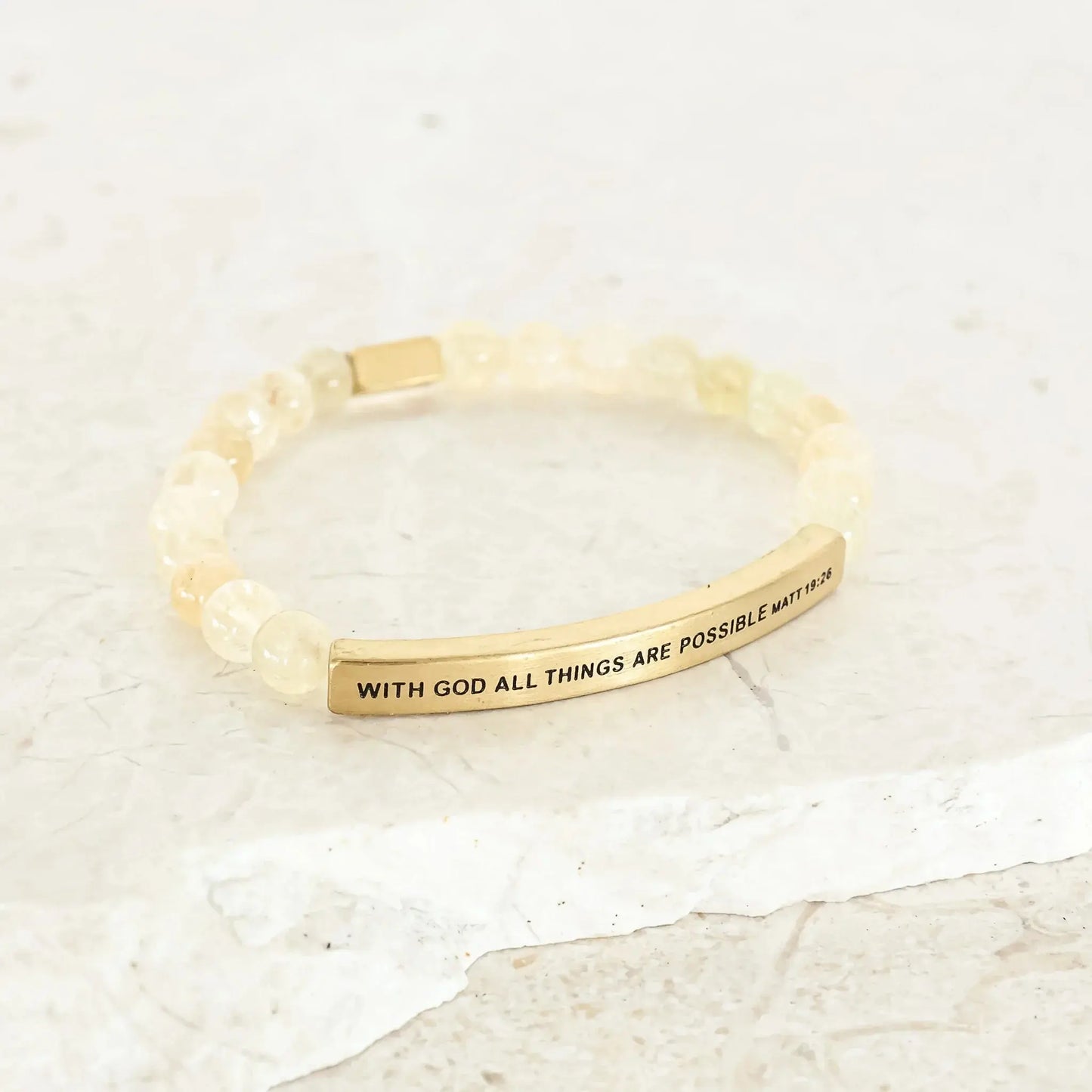 WITH GOD ALL THINGS ARE POSSIBLE - MATT 19:26  NostalgiaJewels