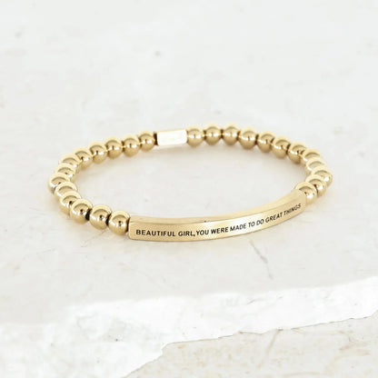 BEAUTIFUL GIRL, YOU WERE MADE TO DO GREAT THINGS  NostalgiaJewels