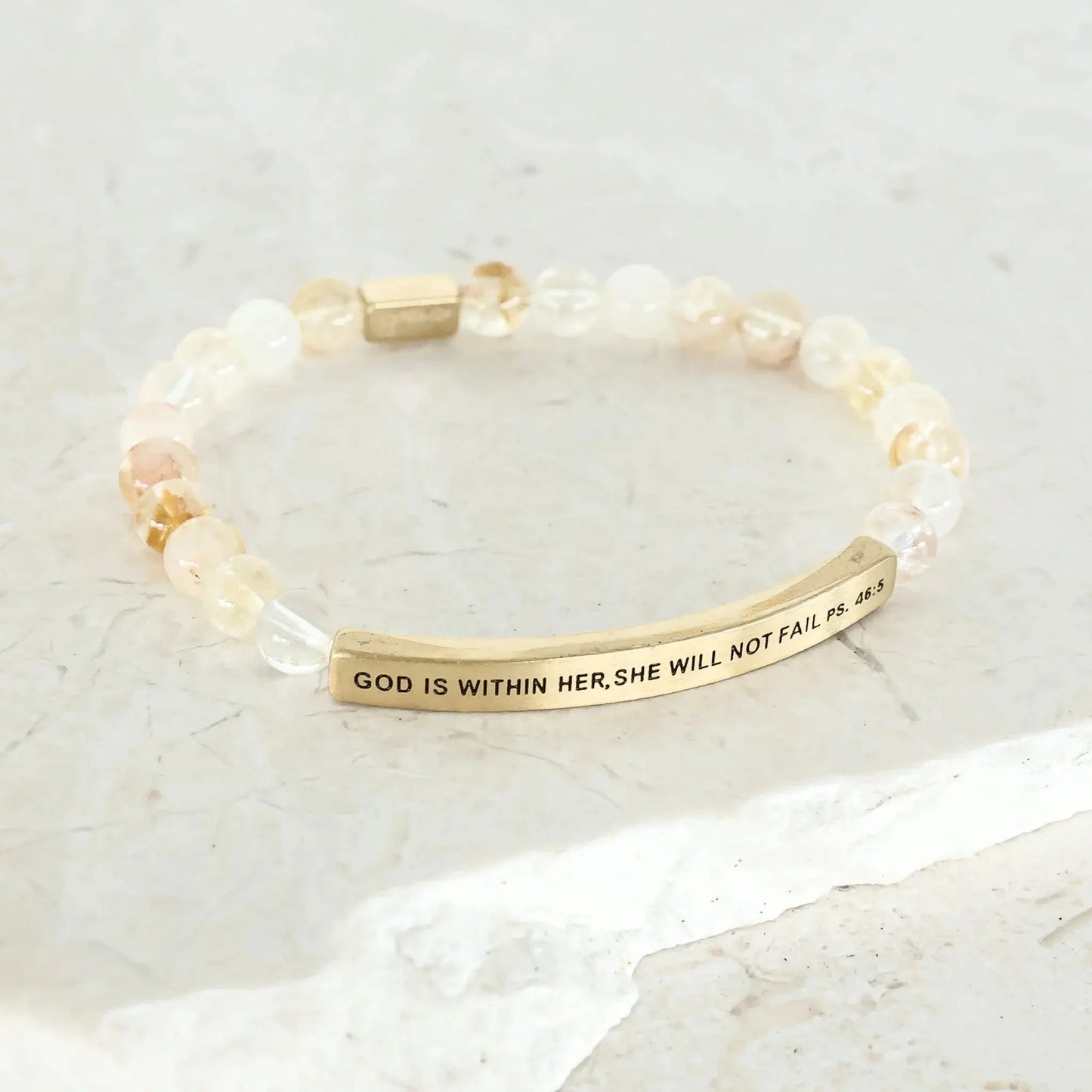 GOD IS WITHIN HER SHE WILL NOT FAIL - Psalms 46:5  NostalgiaJewels