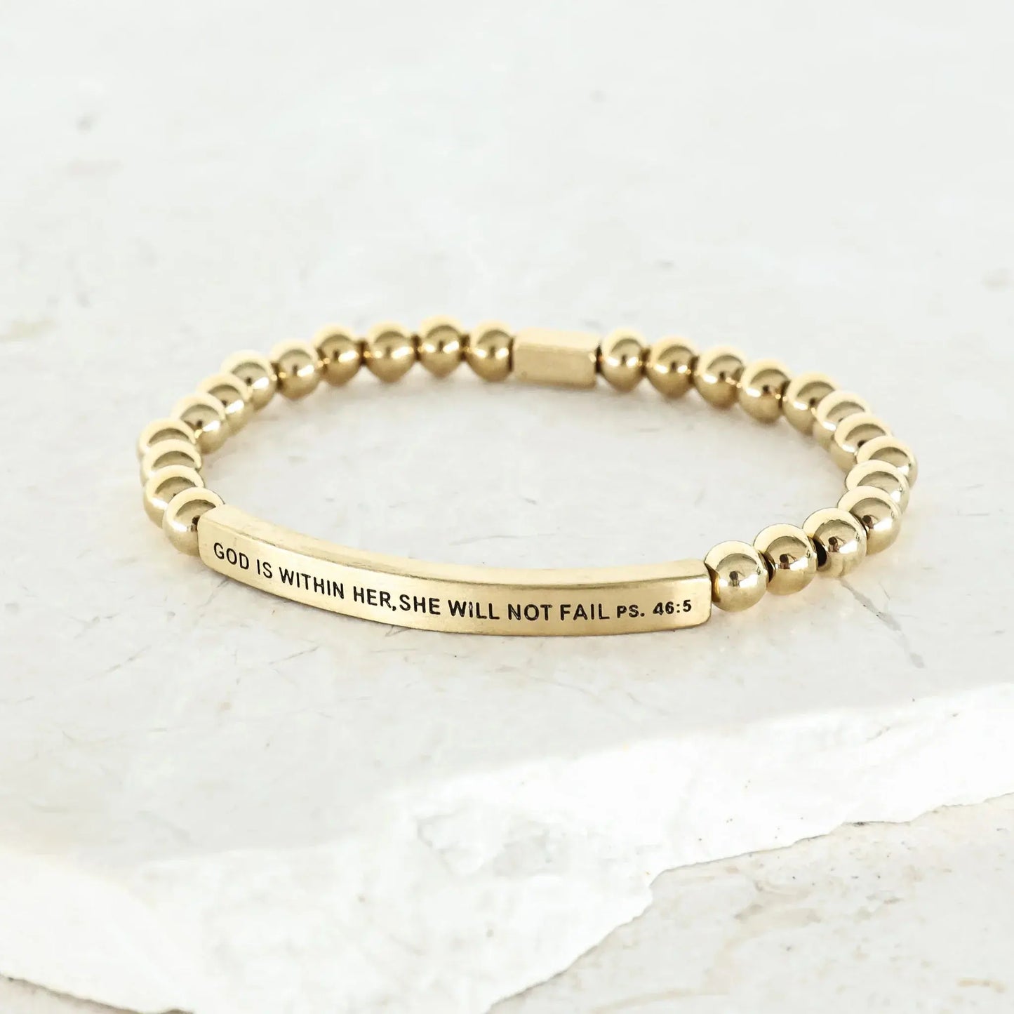 GOD IS WITHIN HER SHE WILL NOT FAIL - Psalms 46:5  NostalgiaJewels