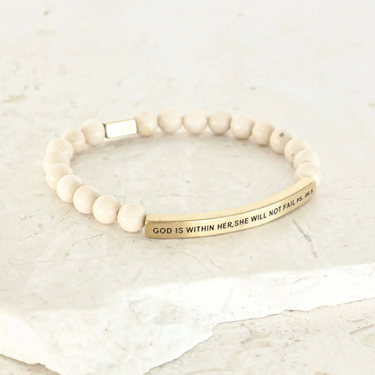 GOD IS WITHIN HER SHE WILL NOT FAIL - Psalms 46:5  NostalgiaJewels