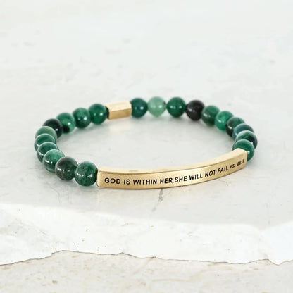 GOD IS WITHIN HER SHE WILL NOT FAIL - Psalms 46:5  NostalgiaJewels
