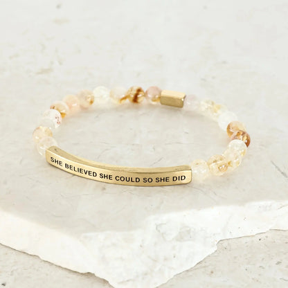 SHE BELIEVED SHE COULD SO SHE DID  NostalgiaJewels
