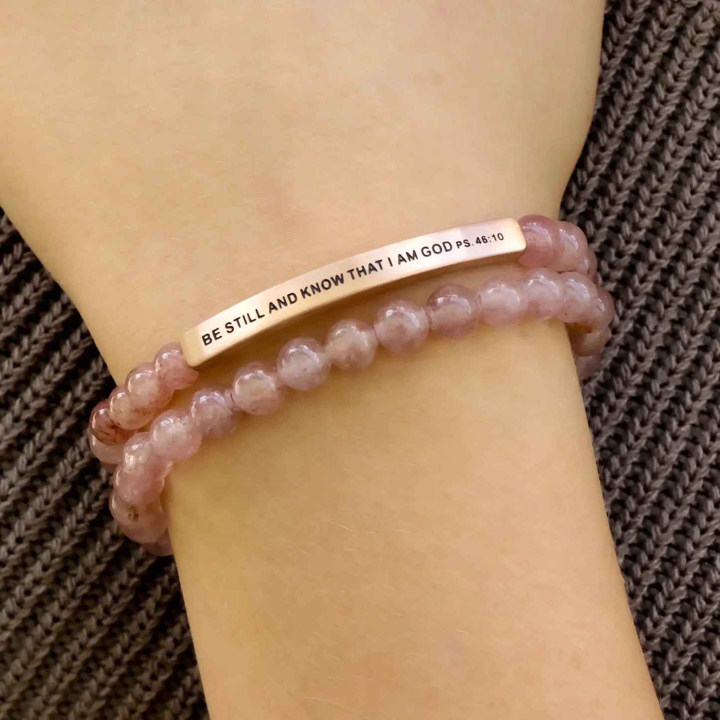 BE STILL AND KNOW THAT I AM GOD - Psalms 46:10