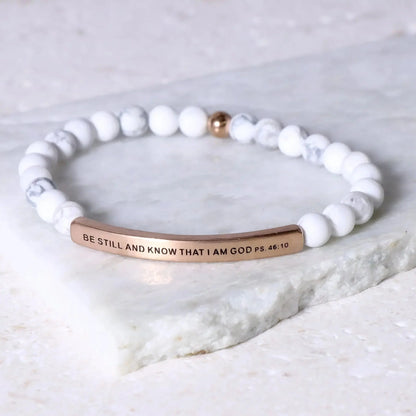 BE STILL AND KNOW THAT I AM GOD - Psalms 46:10  NostalgiaJewels