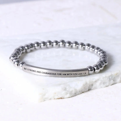 BE STRONG AND COURAGEOUS FOR I AM WITH YOU - JOSHUA 1:9  NostalgiaJewels