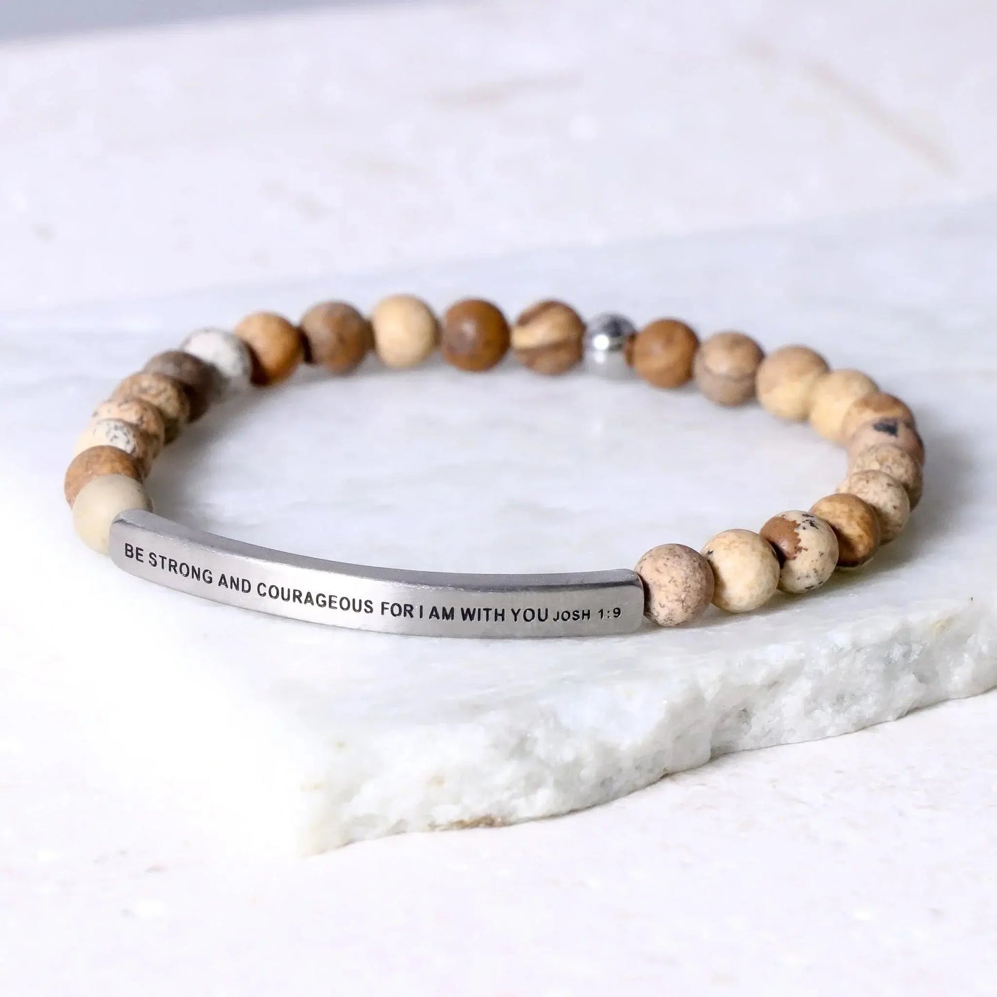 BE STRONG AND COURAGEOUS FOR I AM WITH YOU - JOSHUA 1:9  NostalgiaJewels