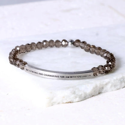 BE STRONG AND COURAGEOUS FOR I AM WITH YOU - JOSHUA 1:9  NostalgiaJewels