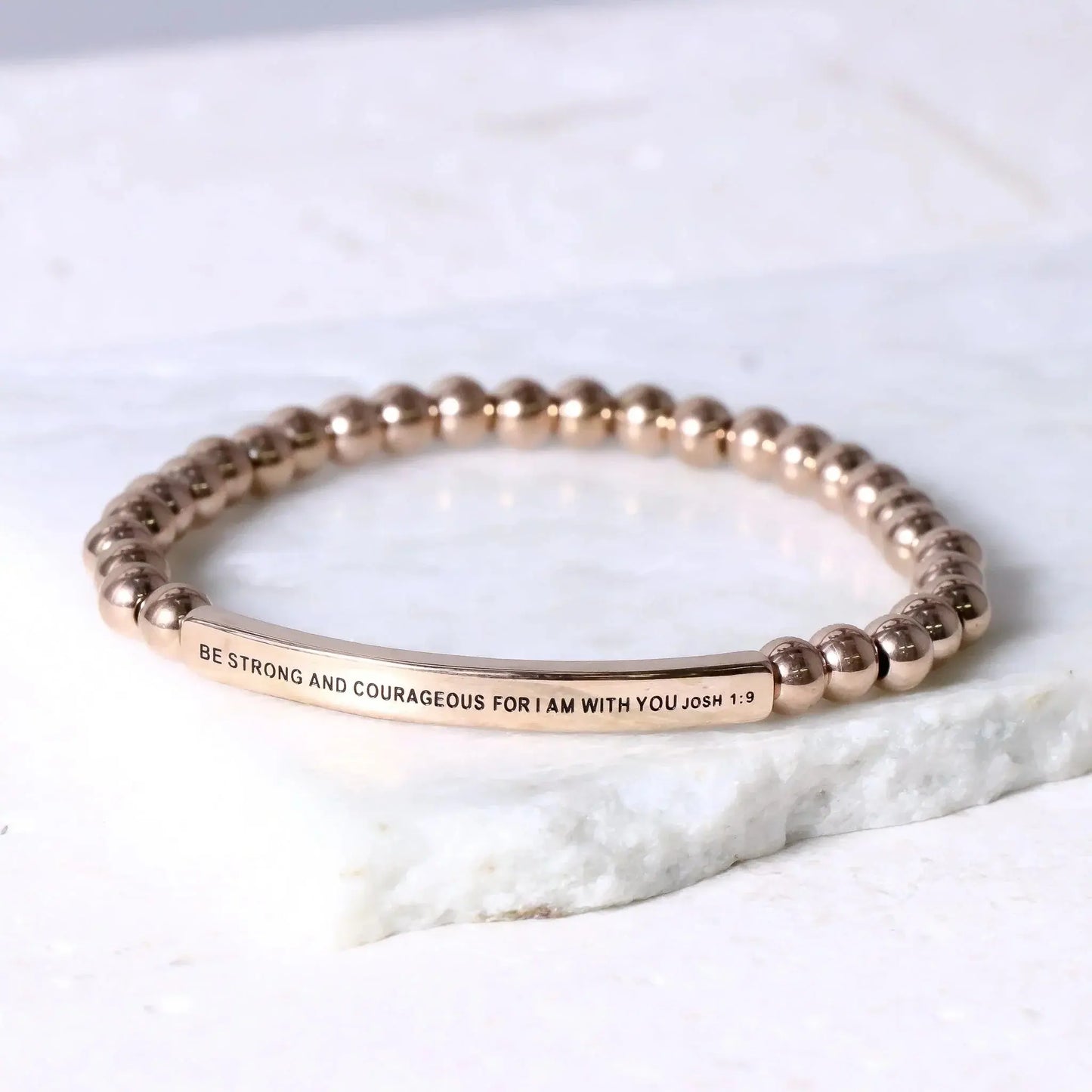 BE STRONG AND COURAGEOUS FOR I AM WITH YOU - JOSHUA 1:9  NostalgiaJewels