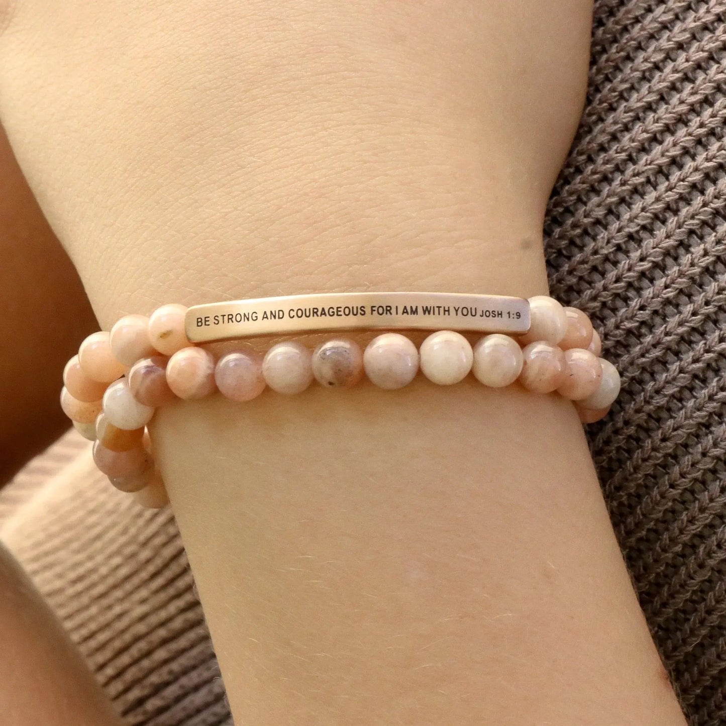 BE STRONG AND COURAGEOUS FOR I AM WITH YOU - JOSHUA 1:9  NostalgiaJewels