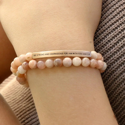BE STRONG AND COURAGEOUS FOR I AM WITH YOU - JOSHUA 1:9  NostalgiaJewels