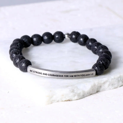 BE STRONG AND COURAGEOUS FOR I AM WITH YOU - JOSHUA 1:9  NostalgiaJewels
