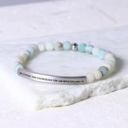 BE STRONG AND COURAGEOUS FOR I AM WITH YOU - JOSHUA 1:9  NostalgiaJewels