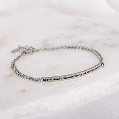 BE STRONG AND COURAGEOUS FOR I AM WITH YOU - JOSHUA 1:9  NostalgiaJewels