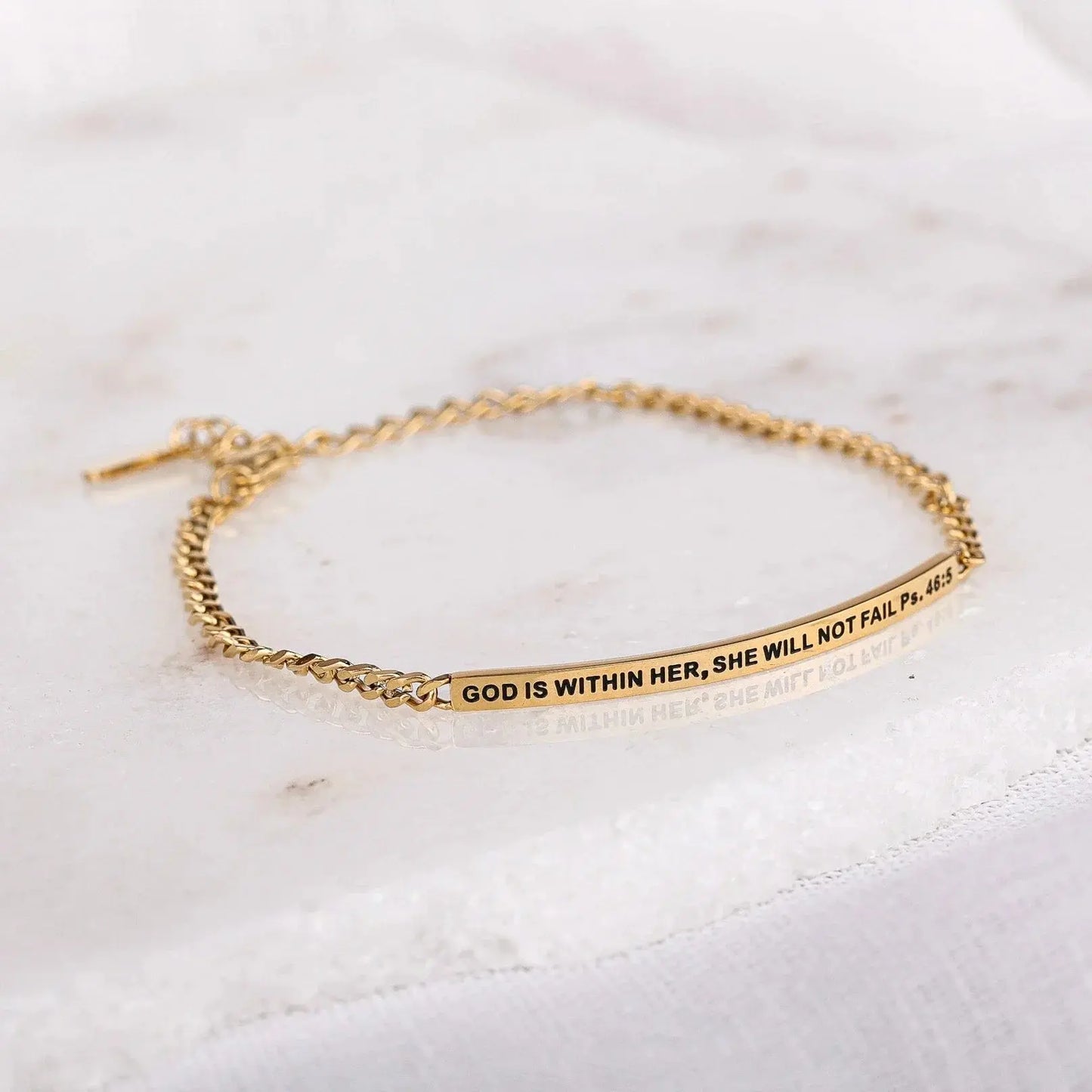 GOD IS WITHIN HER SHE WILL NOT FAIL - Psalms 46:5  NostalgiaJewels
