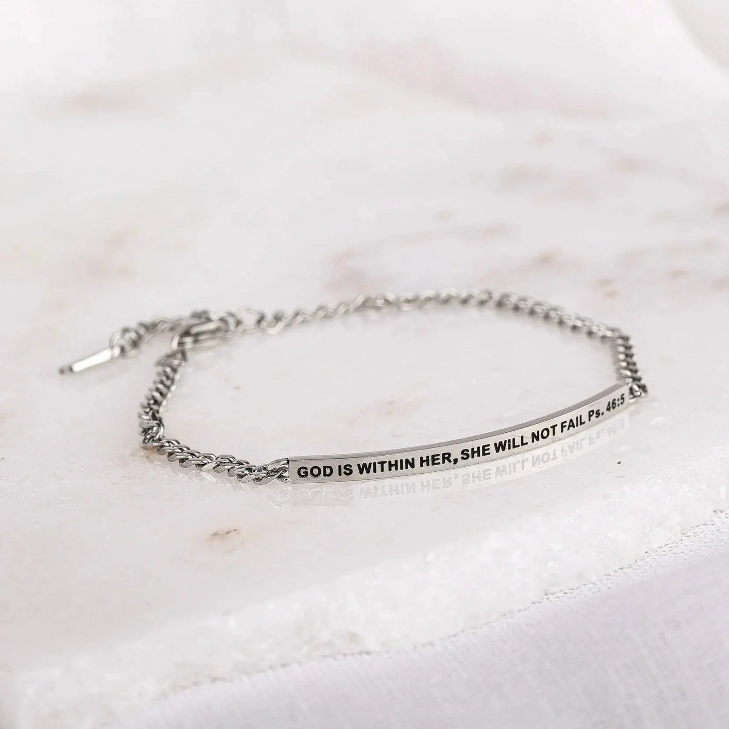 GOD IS WITHIN HER SHE WILL NOT FAIL - Psalms 46:5  NostalgiaJewels