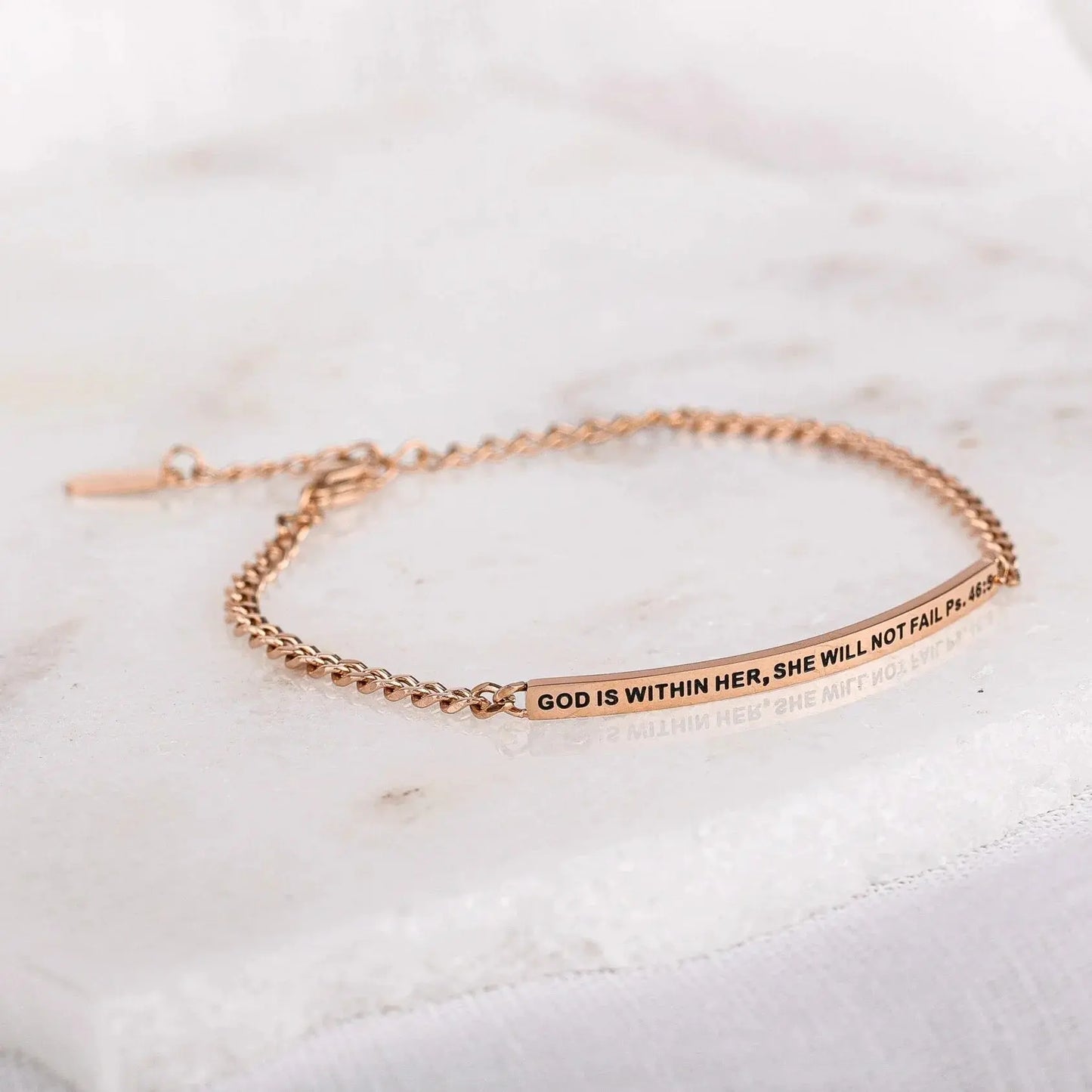 GOD IS WITHIN HER SHE WILL NOT FAIL - Psalms 46:5  NostalgiaJewels