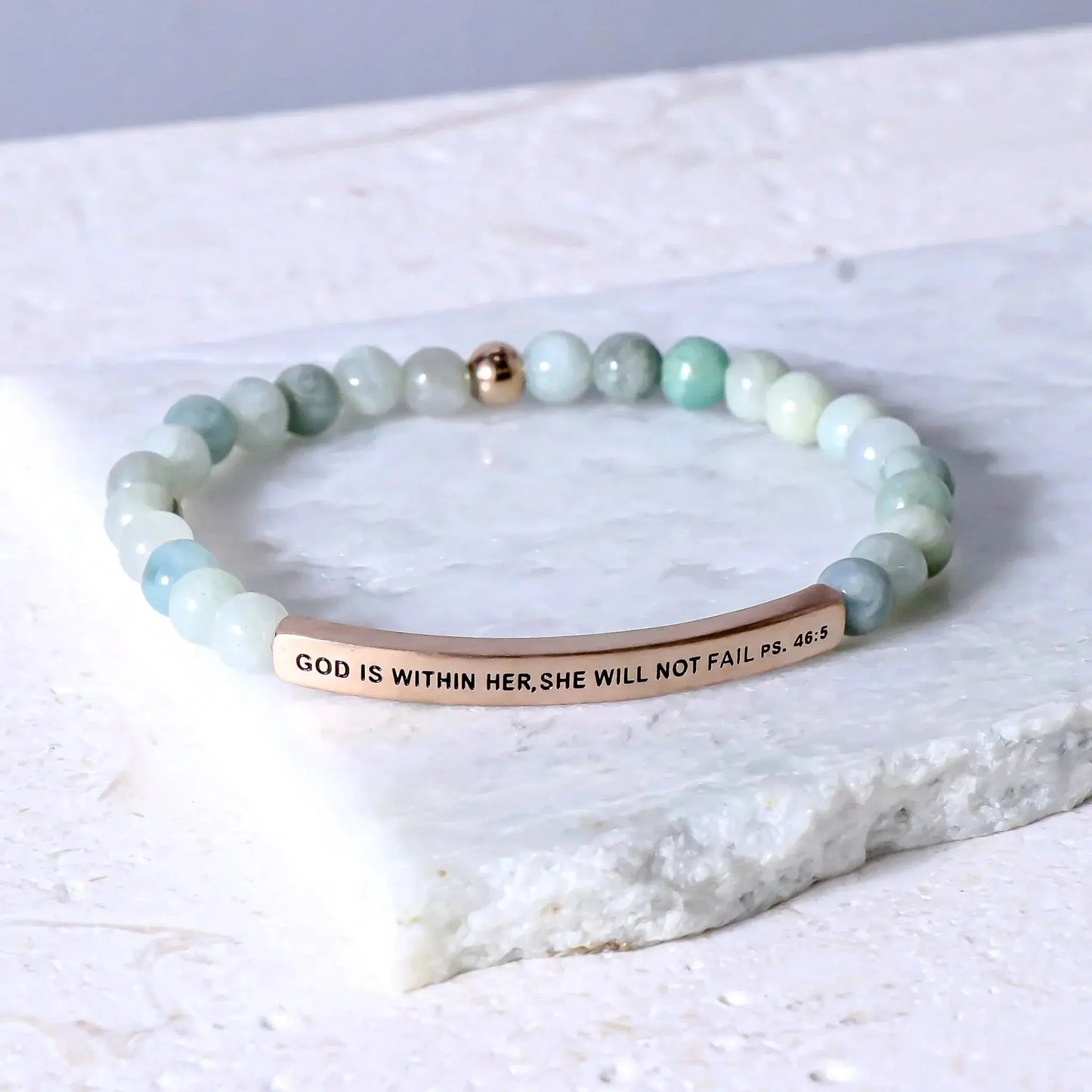 GOD IS WITHIN HER SHE WILL NOT FAIL - Psalms 46:5  NostalgiaJewels
