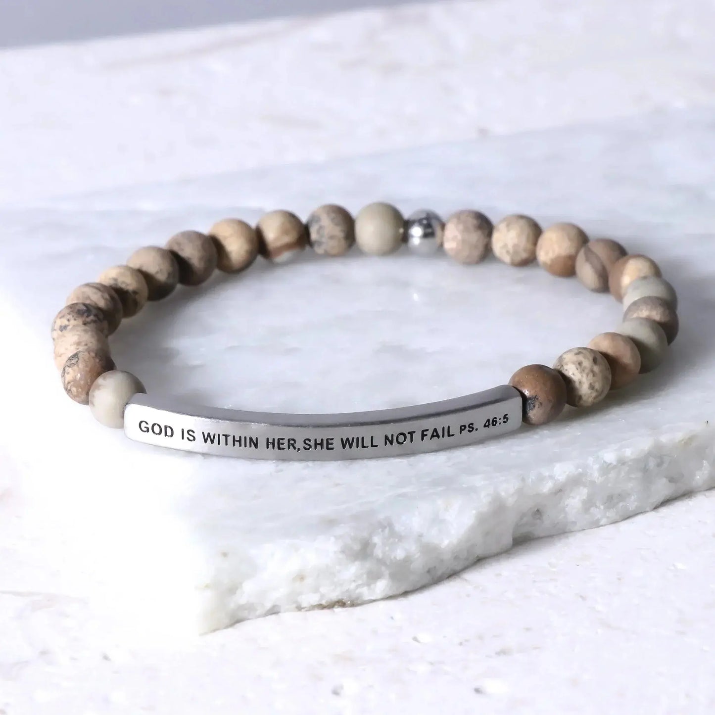 GOD IS WITHIN HER SHE WILL NOT FAIL - Psalms 46:5  NostalgiaJewels