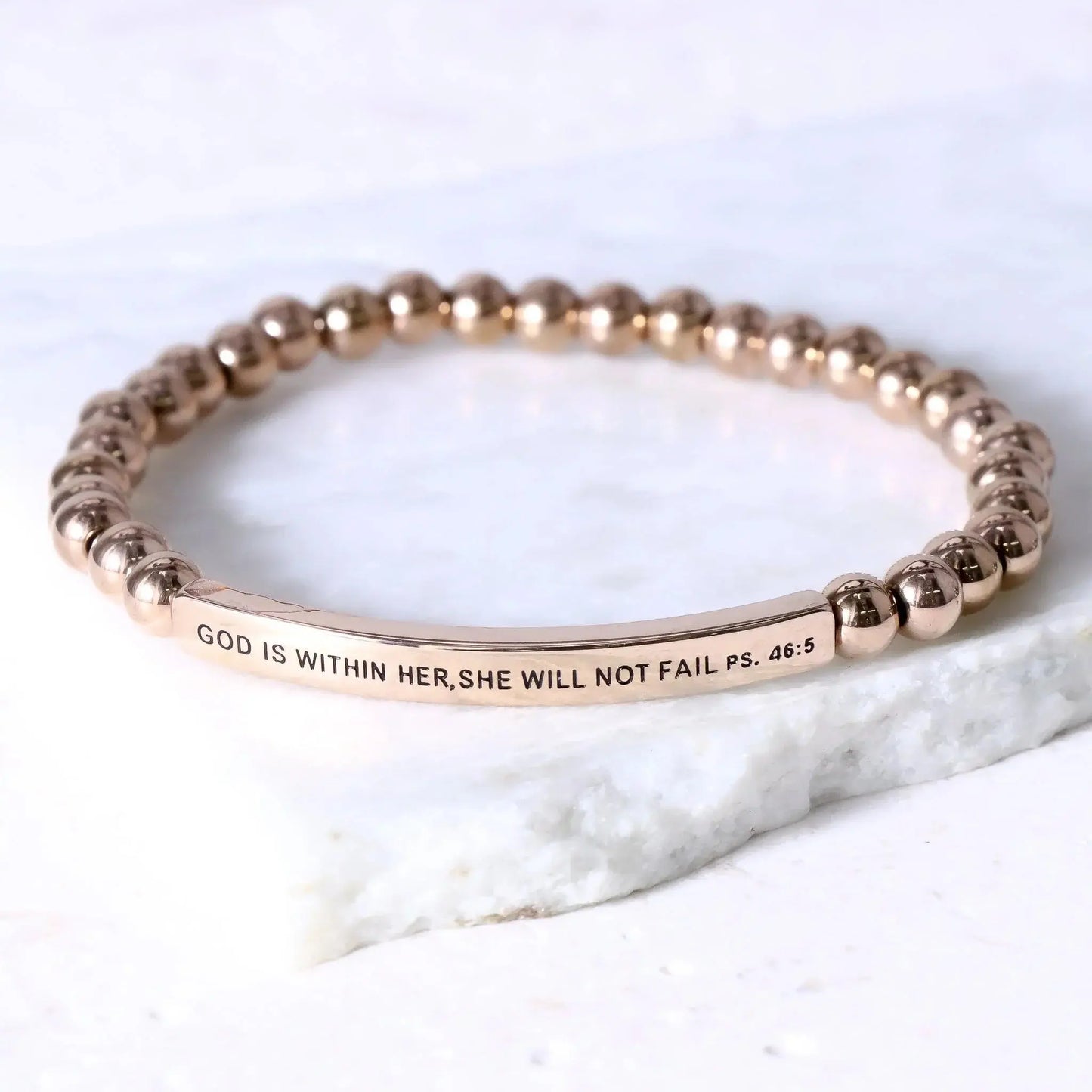 GOD IS WITHIN HER SHE WILL NOT FAIL - Psalms 46:5  NostalgiaJewels