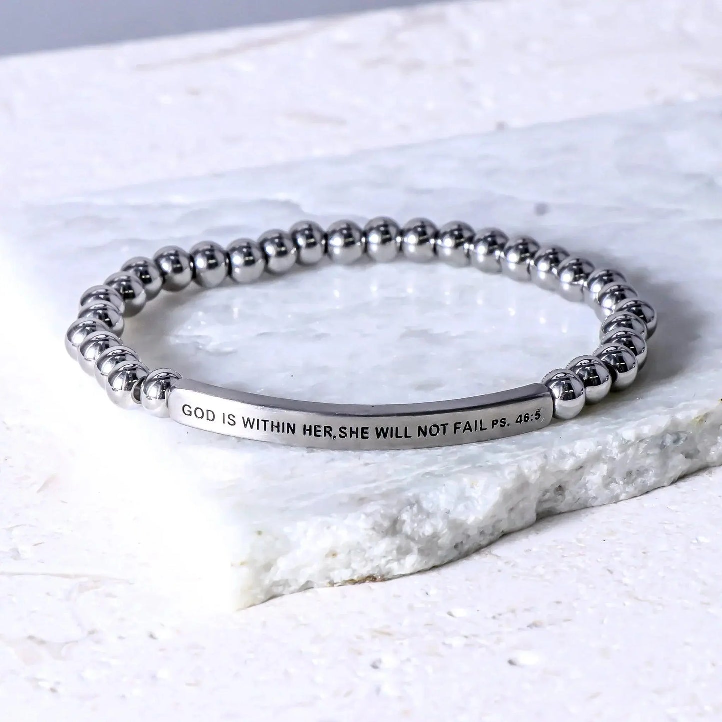 GOD IS WITHIN HER SHE WILL NOT FAIL - Psalms 46:5  NostalgiaJewels