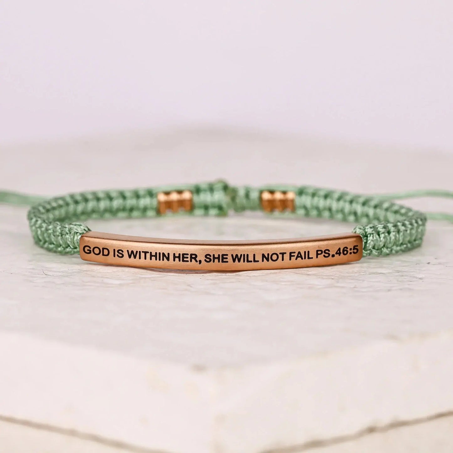 GOD IS WITHIN HER SHE WILL NOT FAIL - Psalms 46:5  NostalgiaJewels