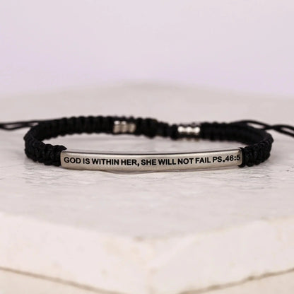 GOD IS WITHIN HER SHE WILL NOT FAIL - Psalms 46:5  NostalgiaJewels