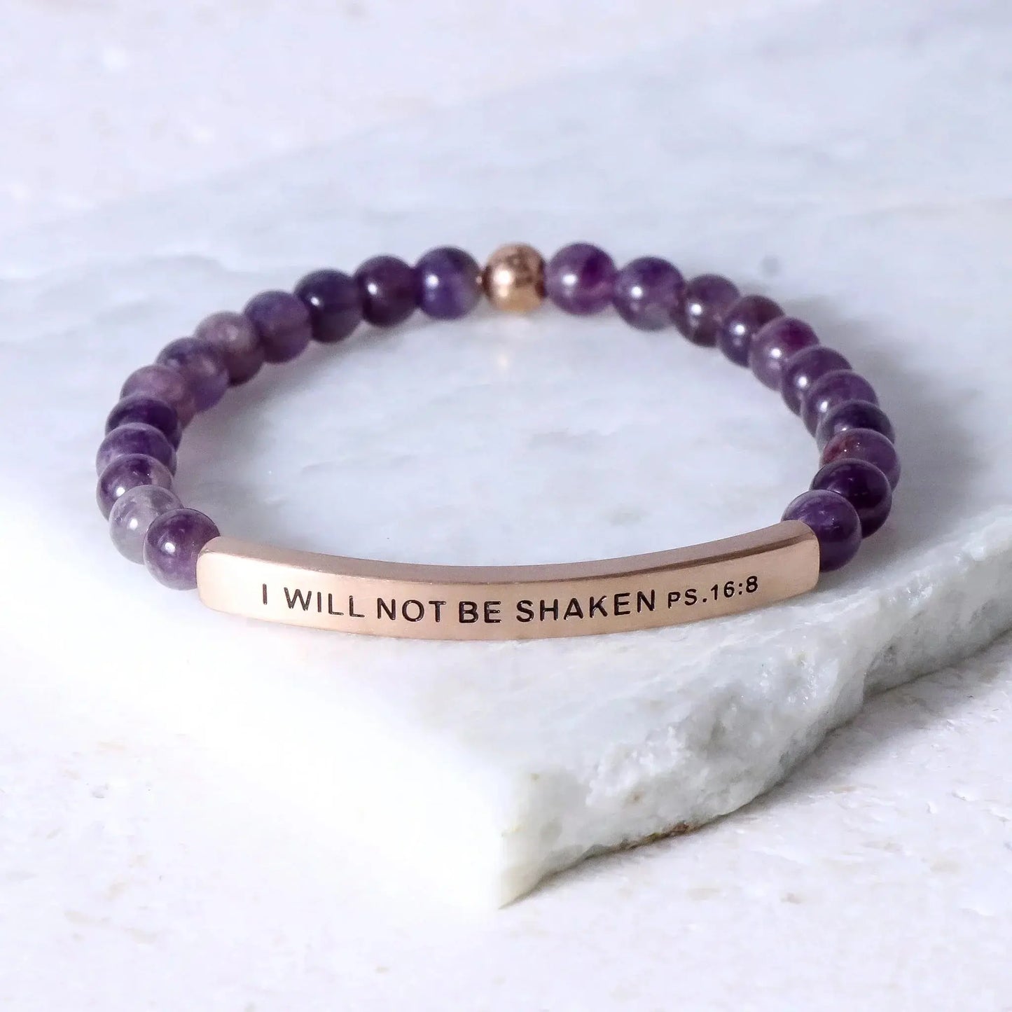 I WILL NOT BE SHAKEN - Psalms 16:8  NostalgiaJewels