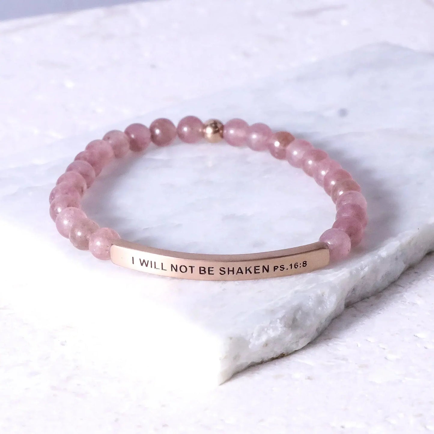 I WILL NOT BE SHAKEN - Psalms 16:8  NostalgiaJewels