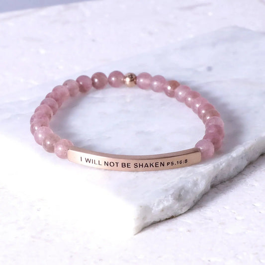I WILL NOT BE SHAKEN - Psalms 16:8  NostalgiaJewels