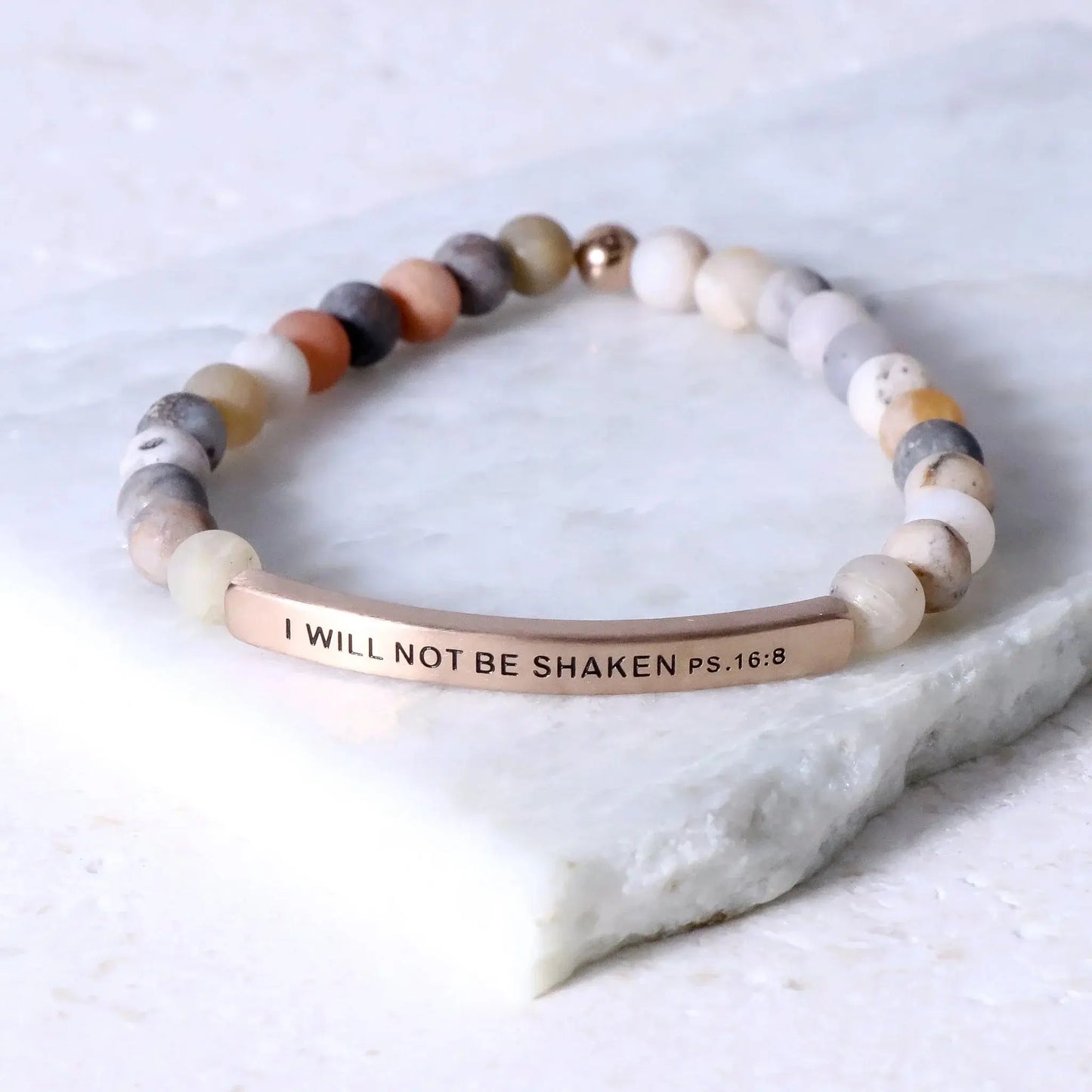 I WILL NOT BE SHAKEN - Psalms 16:8  NostalgiaJewels