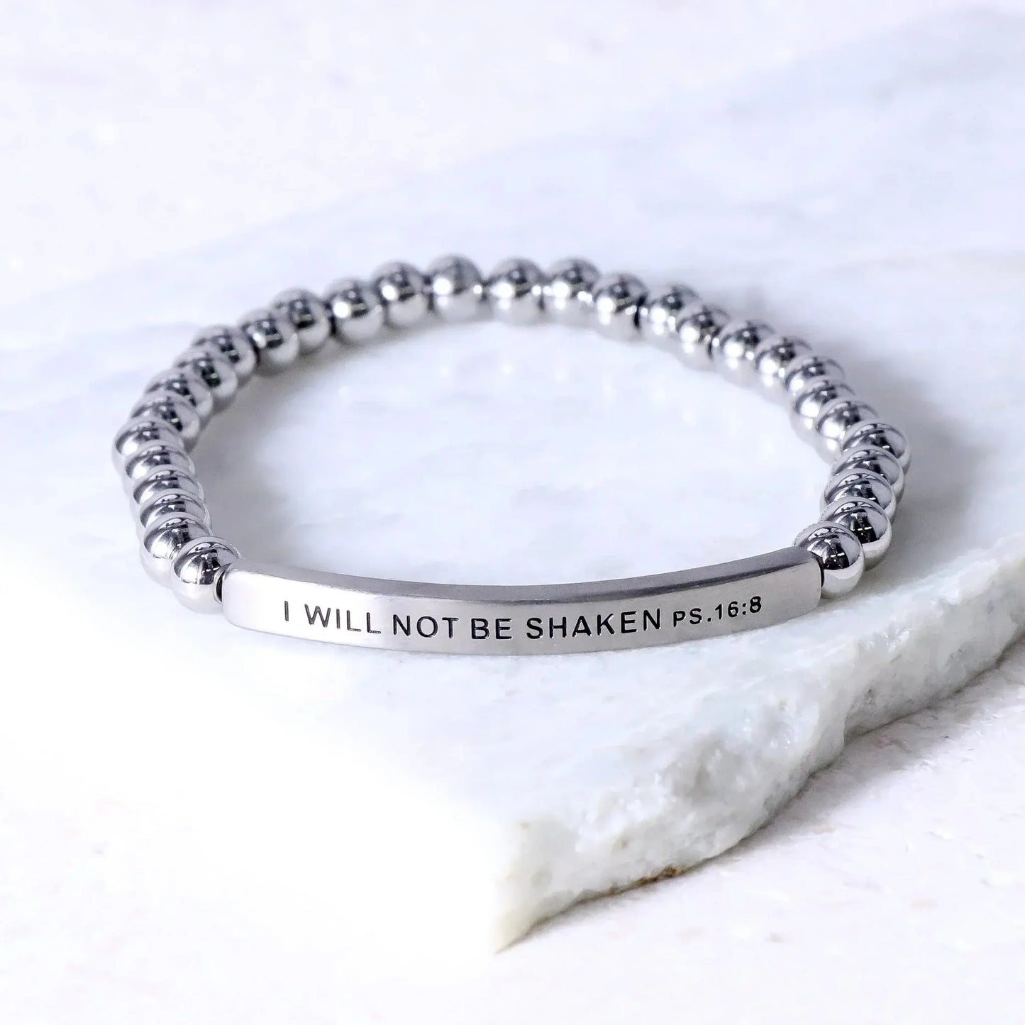 I WILL NOT BE SHAKEN - Psalms 16:8  NostalgiaJewels
