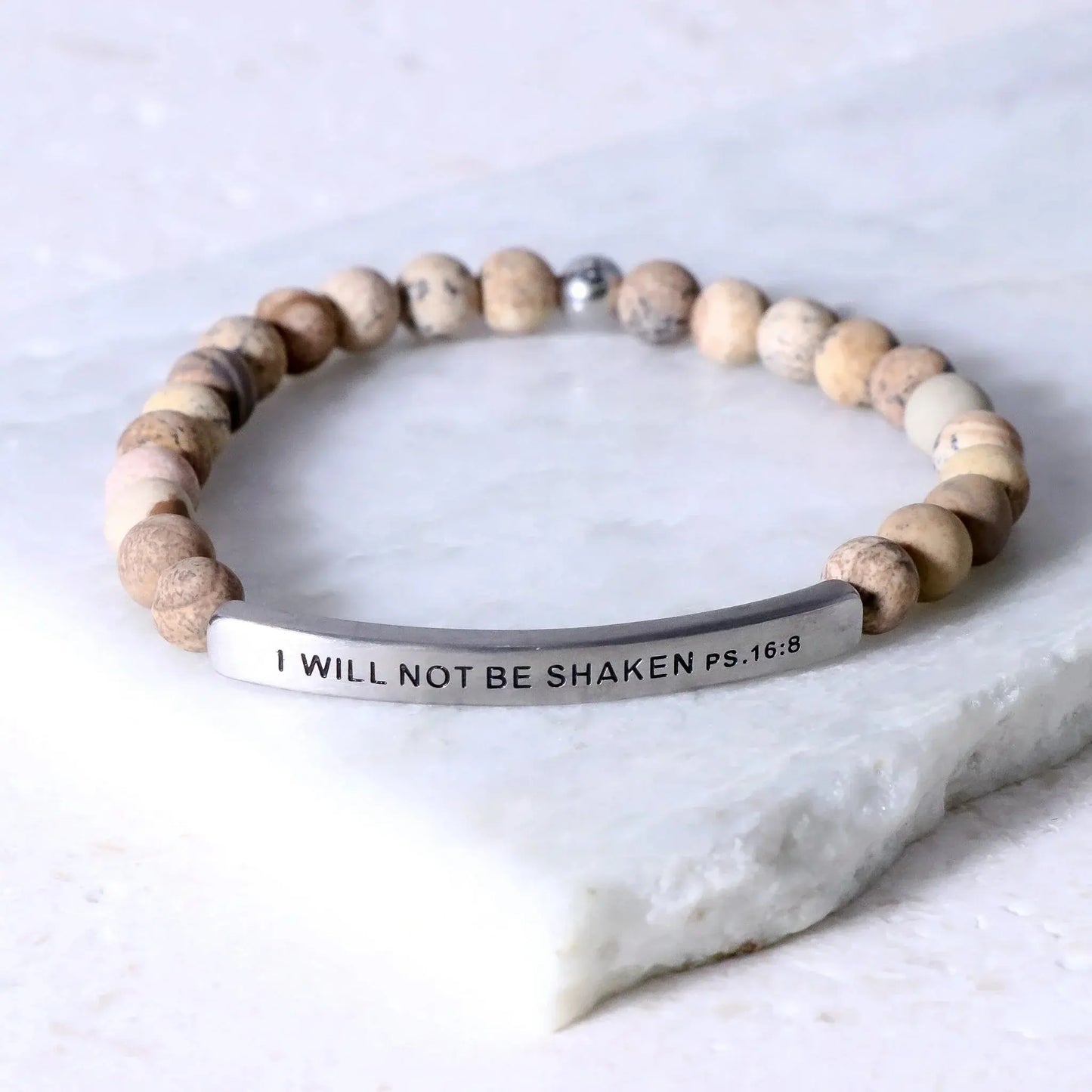 I WILL NOT BE SHAKEN - Psalms 16:8  NostalgiaJewels