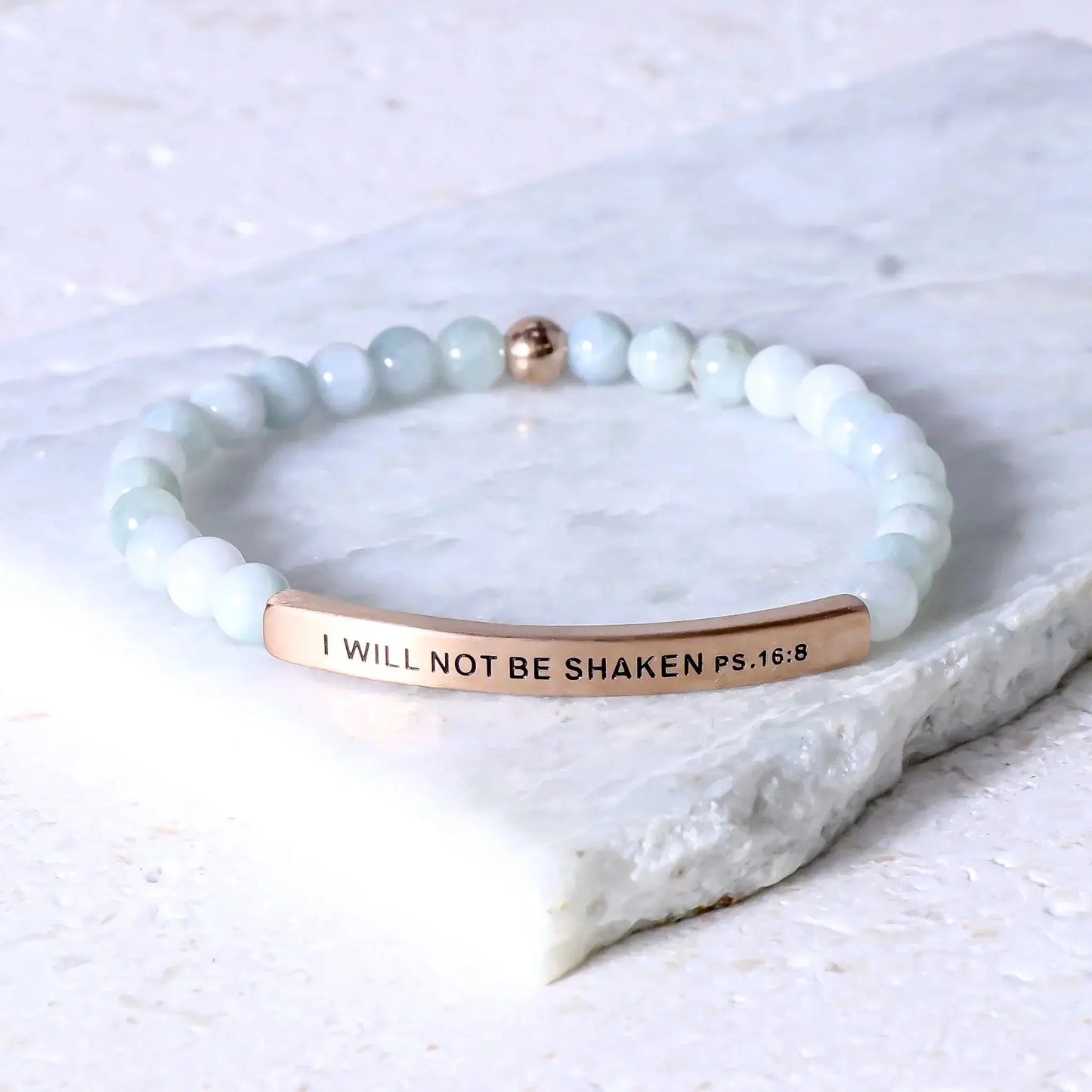 I WILL NOT BE SHAKEN - Psalms 16:8  NostalgiaJewels