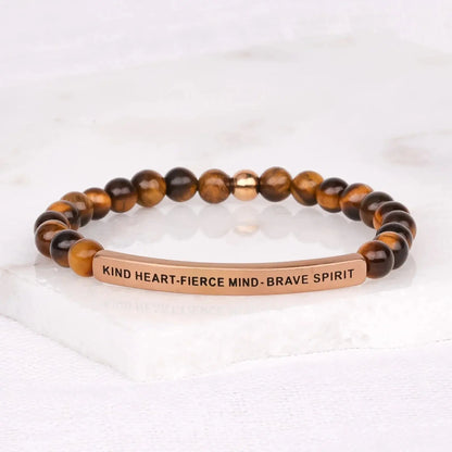 KIND HEART - FIERCE MIND - BRAVE SPIRIT  NostalgiaJewels