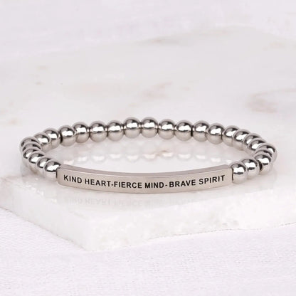 KIND HEART - FIERCE MIND - BRAVE SPIRIT  NostalgiaJewels
