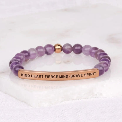 KIND HEART - FIERCE MIND - BRAVE SPIRIT  NostalgiaJewels